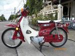 6. C90..สีแดงมุข..(คันที่6)..งานชุบปัดเงา..ภาษีปี55+พ รบ+ชุดโอน..22000