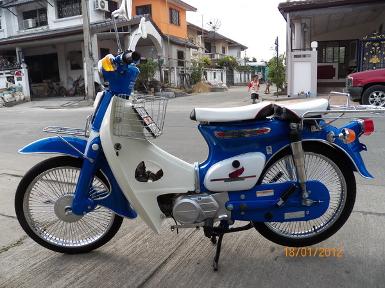 C70..สีน้ำเงิน..(คันที่13)..เครื่องดรีม..งานปัดเงา ..ภาษีปี56+ชุดโอน..24000 